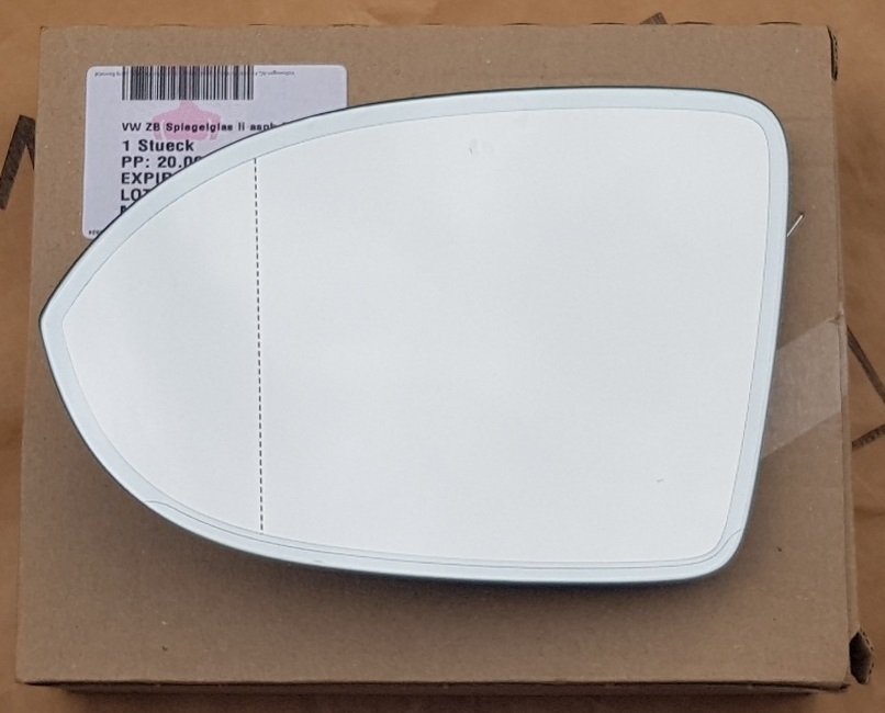 Vw Arteon / Levo staklo retrovizora / Samozatamnjivanje / Autodim / ORIGINAL / NOVO 3G0857521A