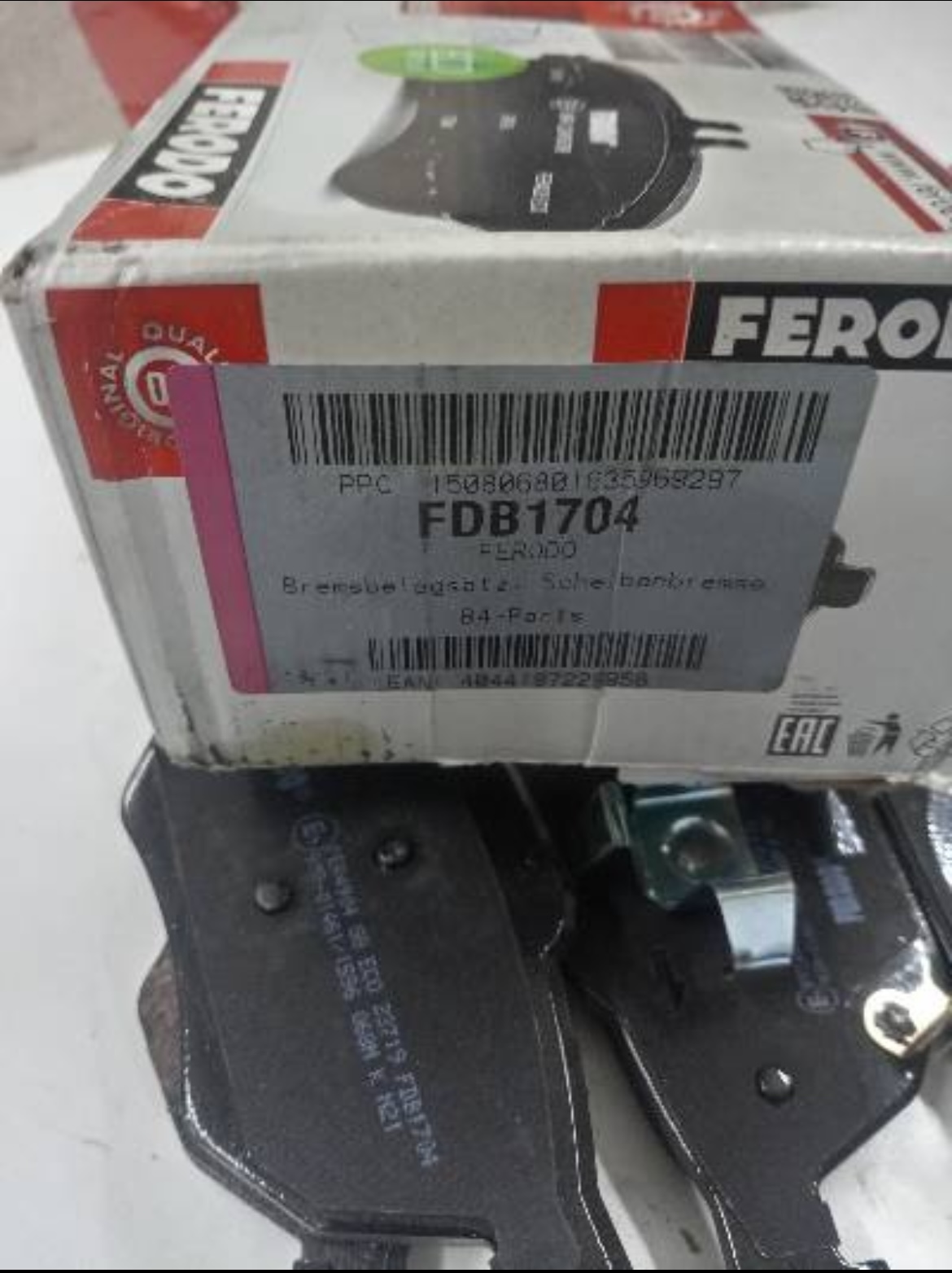 Kocione plocice 06450S9AE50 FDB1704
